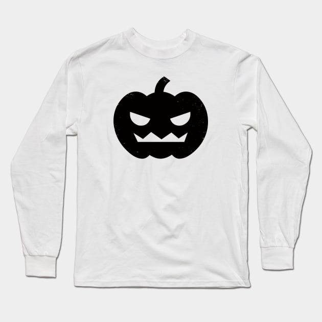 Jack-O-Lantern Long Sleeve T-Shirt by PsychicCat